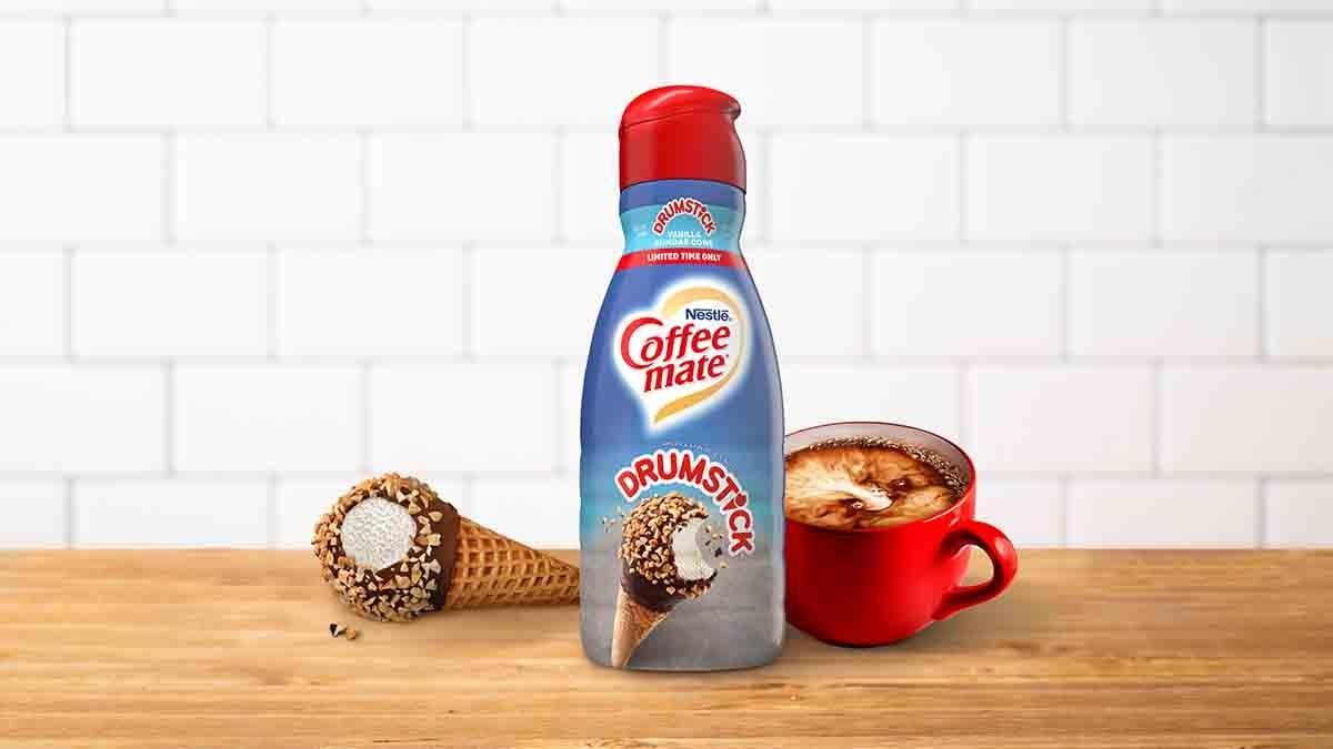 Coffee Mate Launches New Drumstick Ice Cream Coffee Creamer