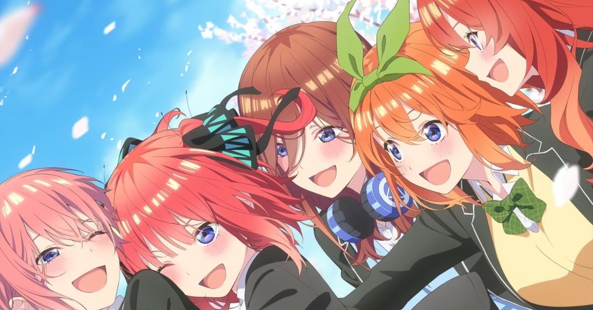 The Quintessential Quintuplets TV Anime Film Announce Premiere Date 20th  May  Anime India