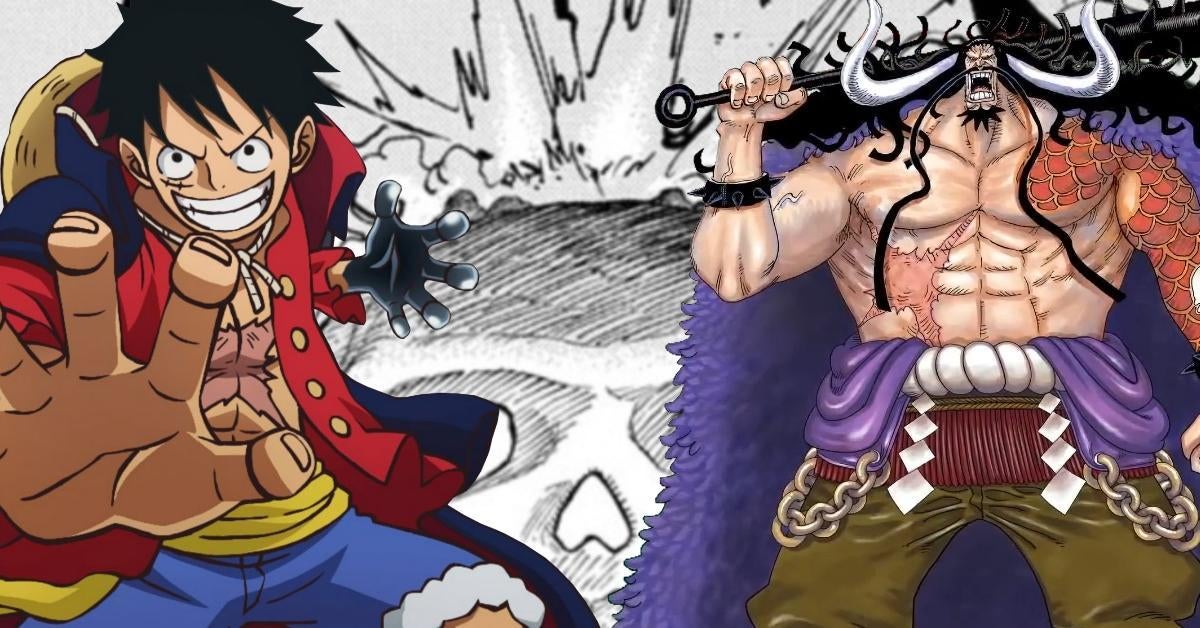 Shonen Jump on X: One Piece, Ch. 1,043: The dramatic conclusion of the  fight of all fights, Luffy versus Kaido! See who won! Read it FREE from the  official source!   /