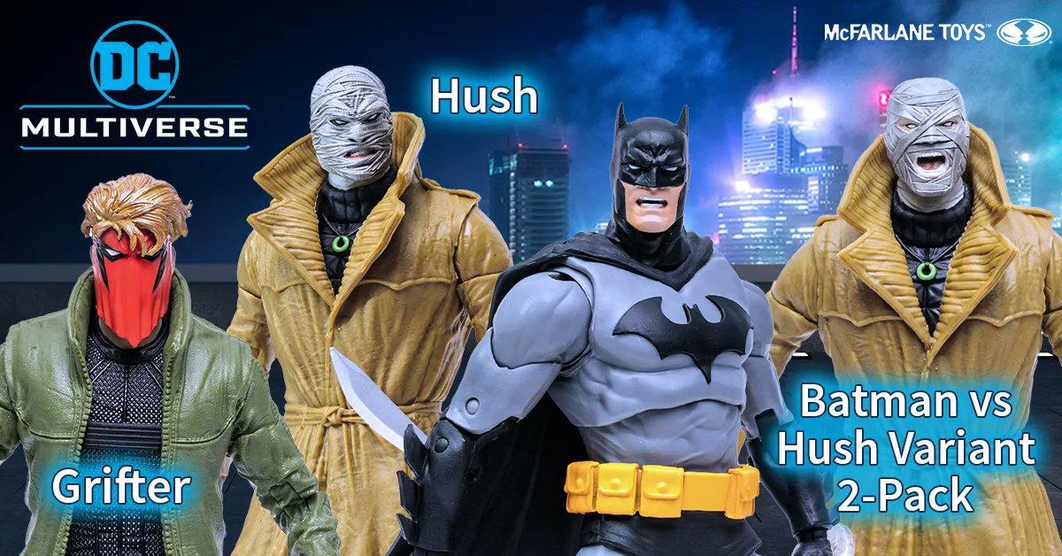 DC Multiverse Figure Pre-Orders: Batman Vs Hush 2-Pack and Grifter