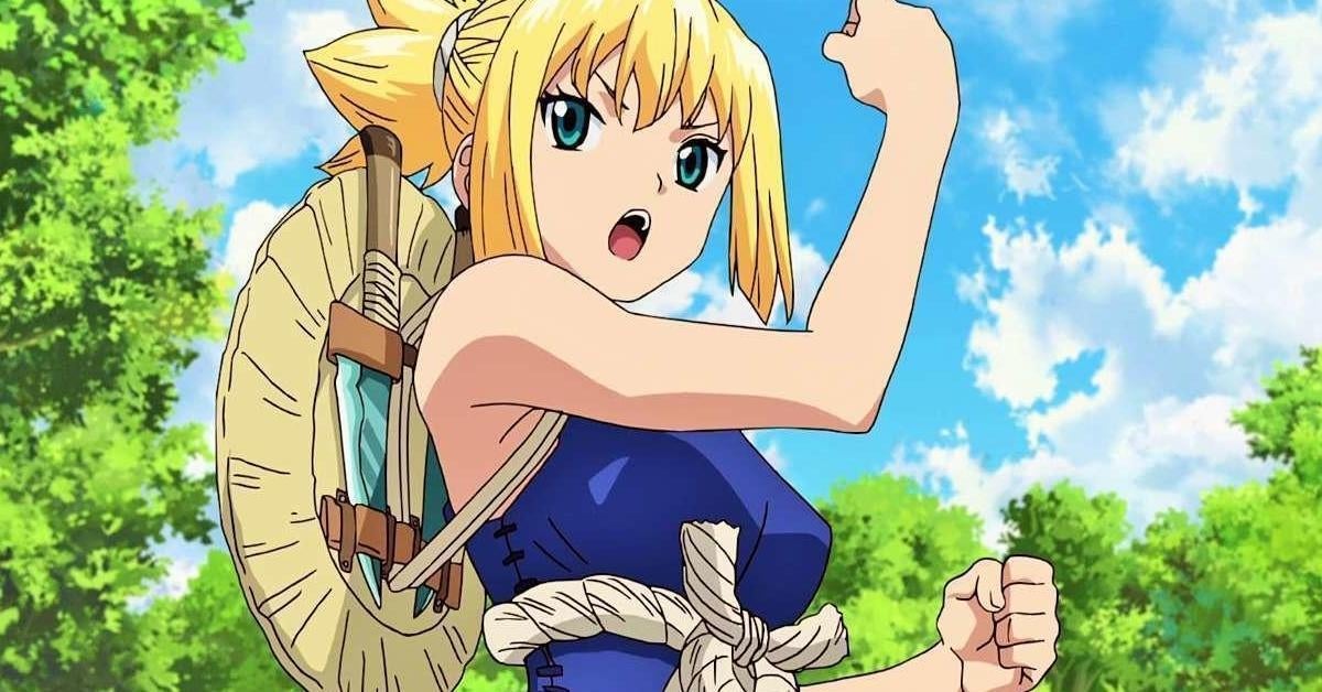 Dr. Stone Cosplay Honors Manga's End With Kohaku thumbnail