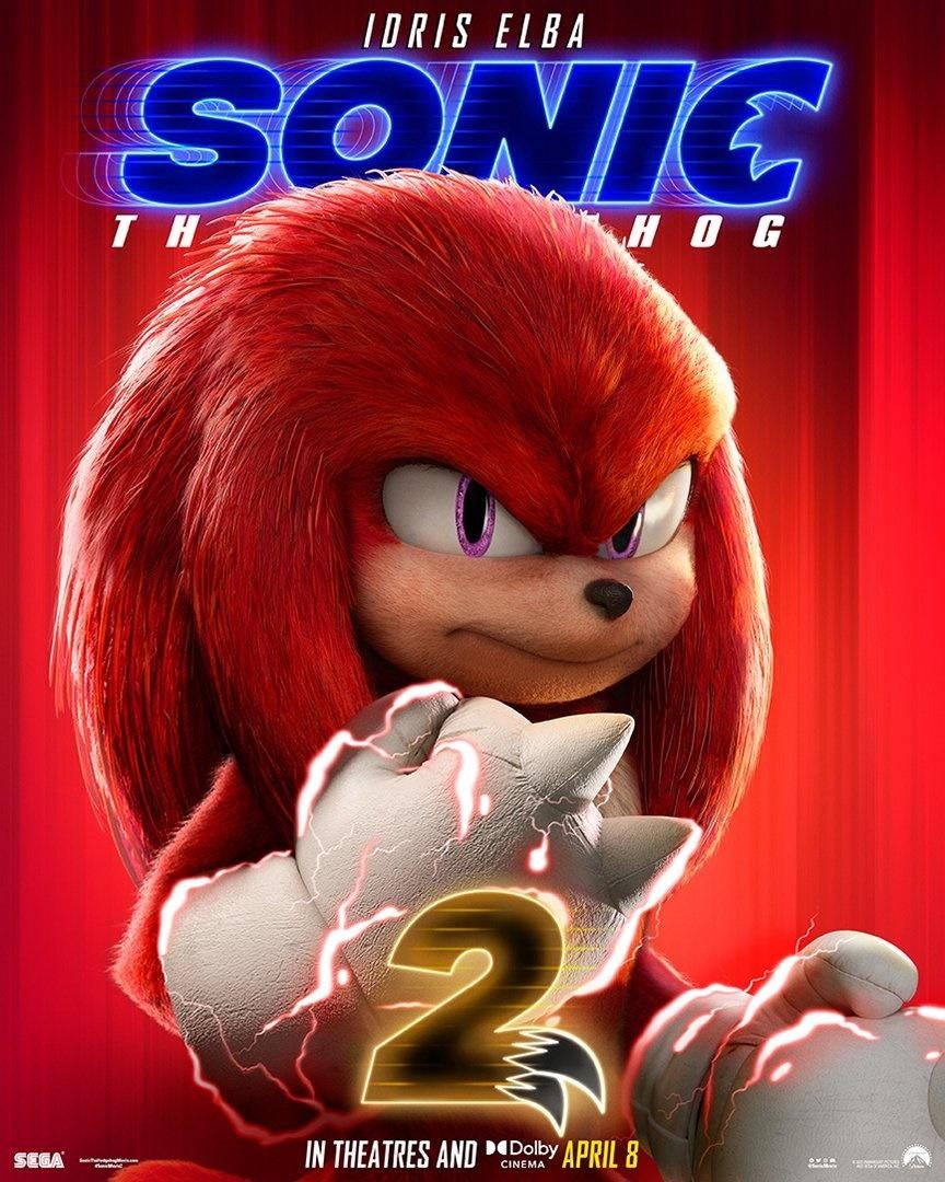 Knuckles Movie Poster Sonic
