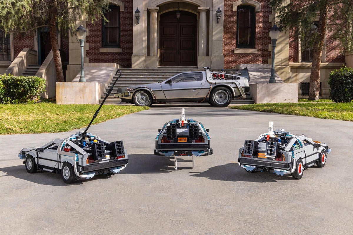 LEGO Back to the Future Time Machine Set Mega Deal Is Back