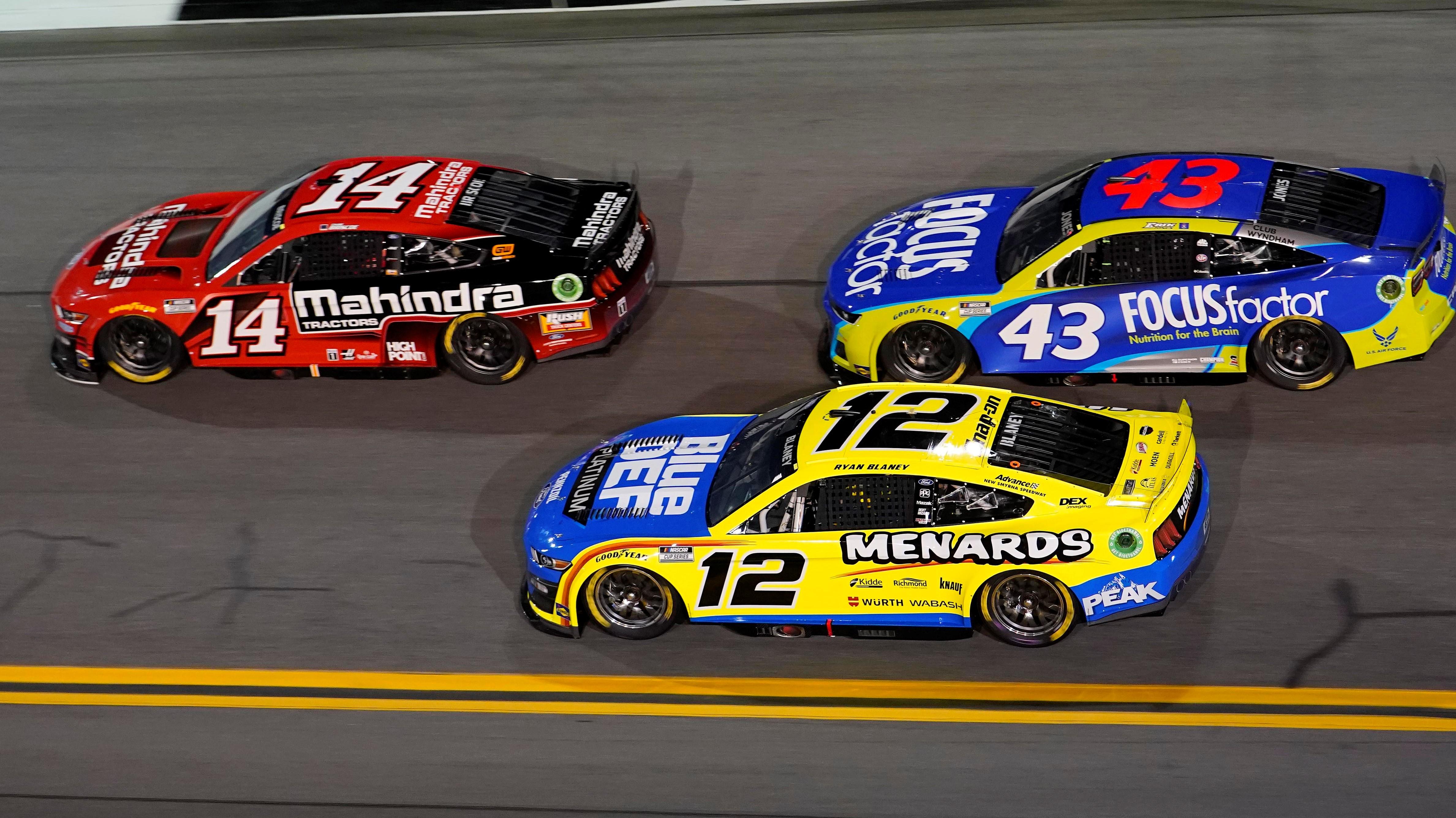 Chase Briscoe Ryan Blaney NASCAR Cup Series