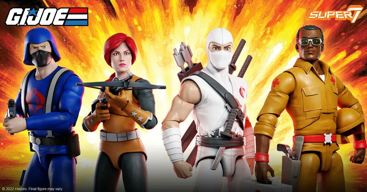 G.I. Joe Ultimates Wave 3 Figure Pre-Orders: Storm Shadow, Scarlett ...