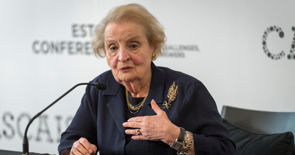 Madeleine Albright, First Female Secretary Of State, Dies At 84