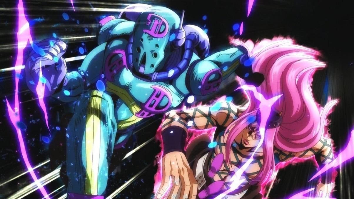 Anime Corner News - NEWS: Jojo's Bizarre Adventure: Stone Ocean opening  has been revealed! Watch and read more:   Kamikaze Douga, studio behind other JoJo OPs, also worked on this one.