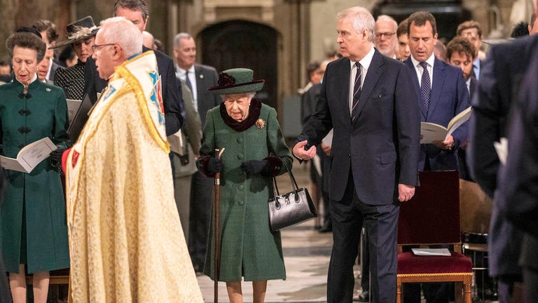 Prince Andrew Target of Heckler During Queen Elizabeth's Funeral Procession