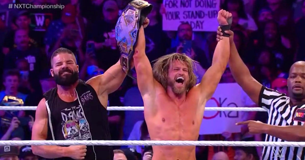 WWE's Dolph Ziggler Retains the NXT Championship at Stand And Deliver