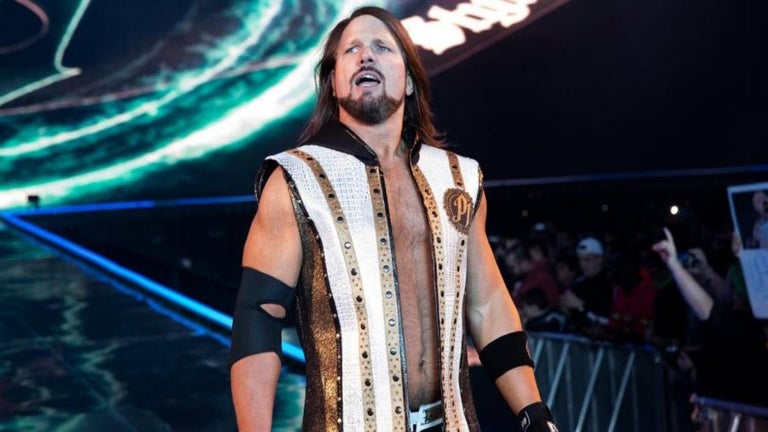 AJ Styles' Face Cut Open in WrestleMania Entrance Mishap