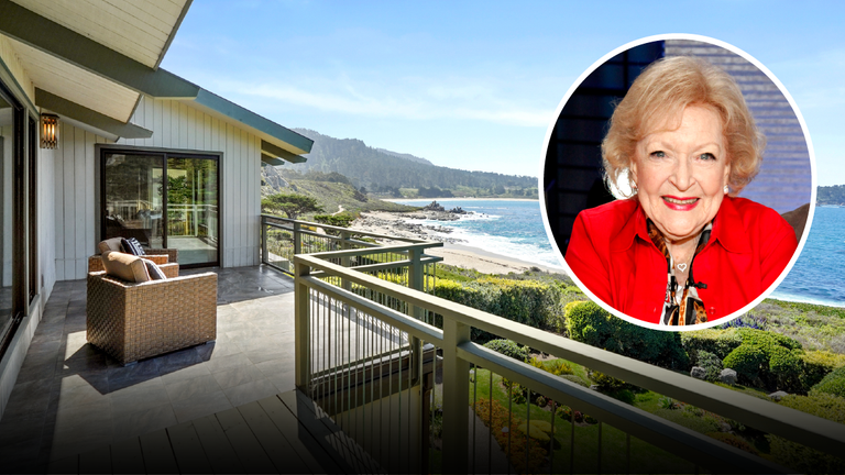 Peek Inside Betty White's Gorgeous California Seaside Home