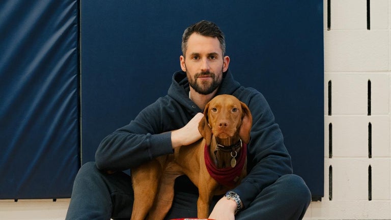 Cleveland Cavaliers Star Kevin Love Details How His Dog Helps Him During NBA Season (Exclusive)