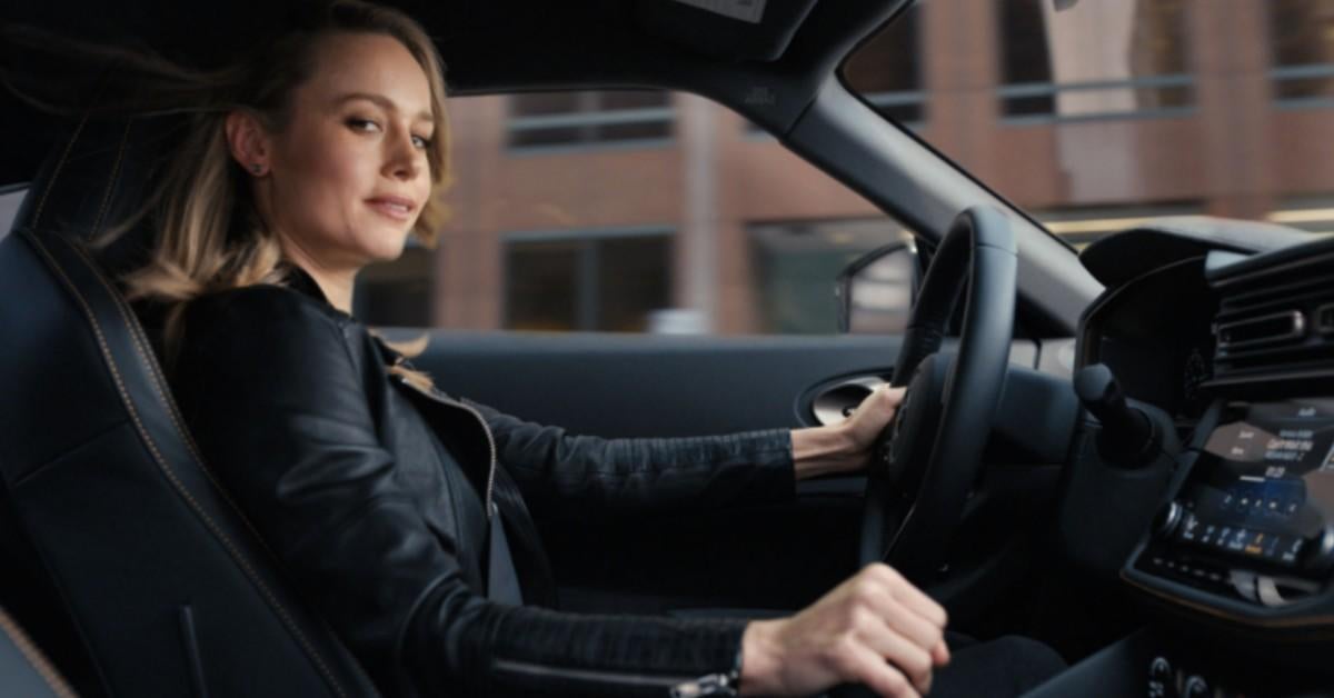 Brie Larson Gives Thumbs Up in Fast X Set Photos