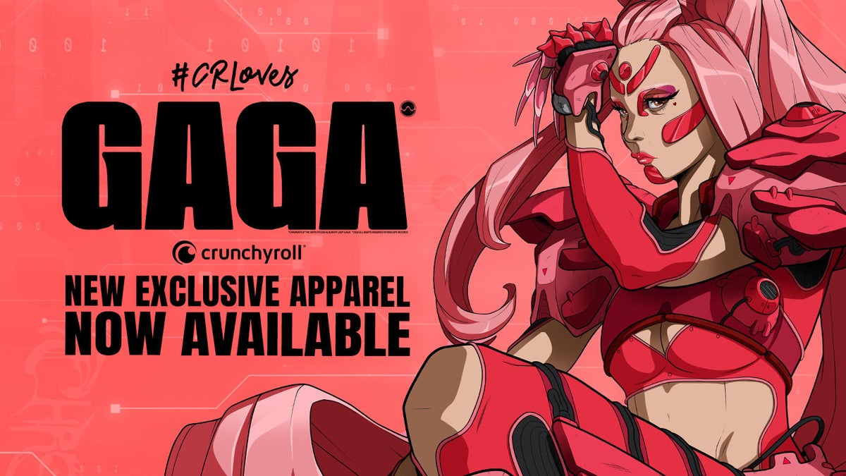 Crunchyroll and Lady Gaga Debut Chromatica Streetwear Line