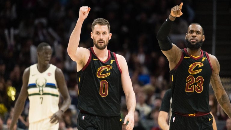 Cavaliers Star Kevin Love Details Relationship With Former Teammate LeBron James (Exclusive)