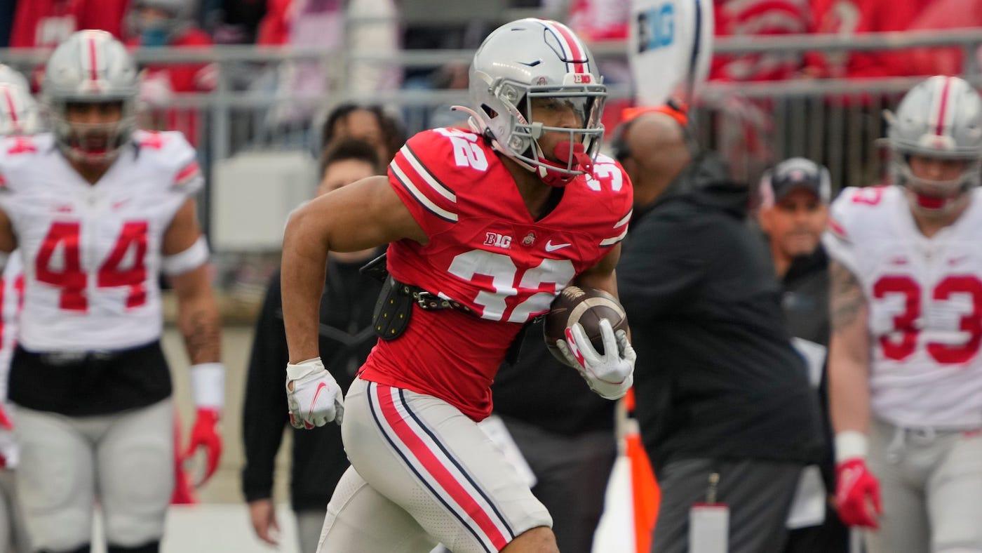 Ohio State's C.J. Stroud Wears Dwayne Haskins' Jersey During Spring Game -  Sports Illustrated Ohio State Buckeyes News, Analysis and More