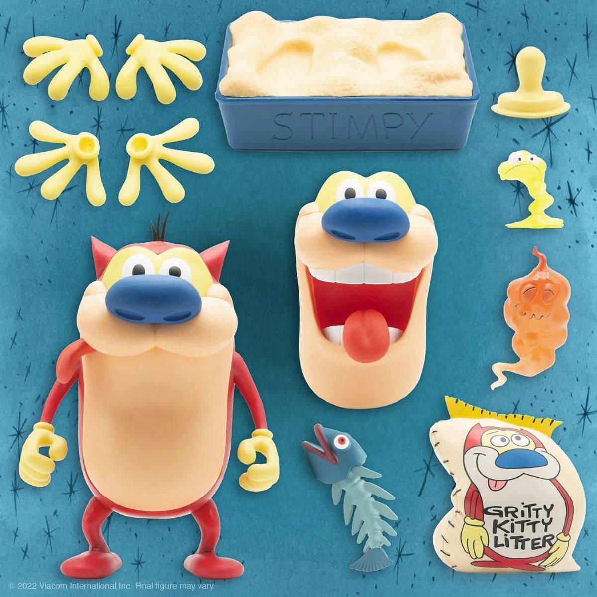 Ren & Stimpy Ultimates Action Figures Aren't Space Madness