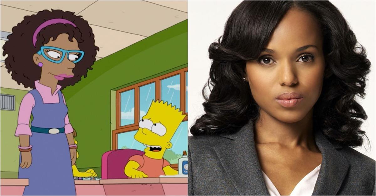 The Simpsons Casts Kerry Washington as Bart's Permanent New Teacher