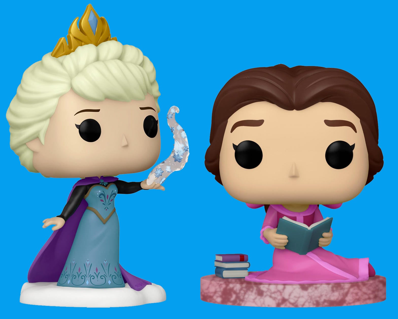 rol Ruïneren Verslaafd Disney Ultimate Princess Funko Pop Line Adds Elsa and Belle