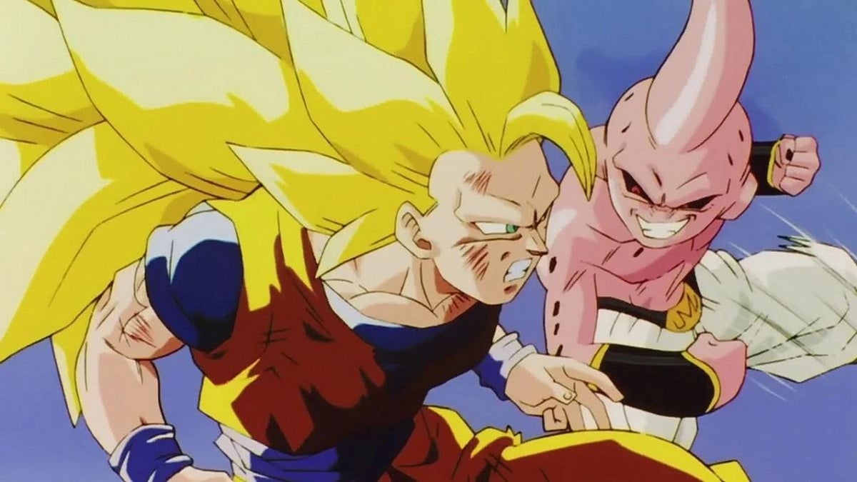 Dragon Ball Z Art Remakes Goku And Majin Buu In A Traditional Sense
