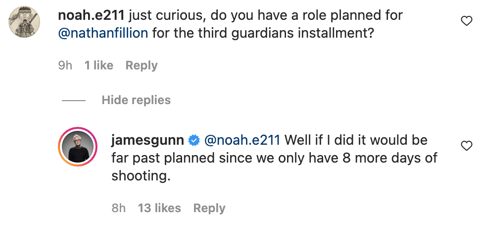james-gunn-guardians-of-the-galaxy-vol-3-days-left-filming.png