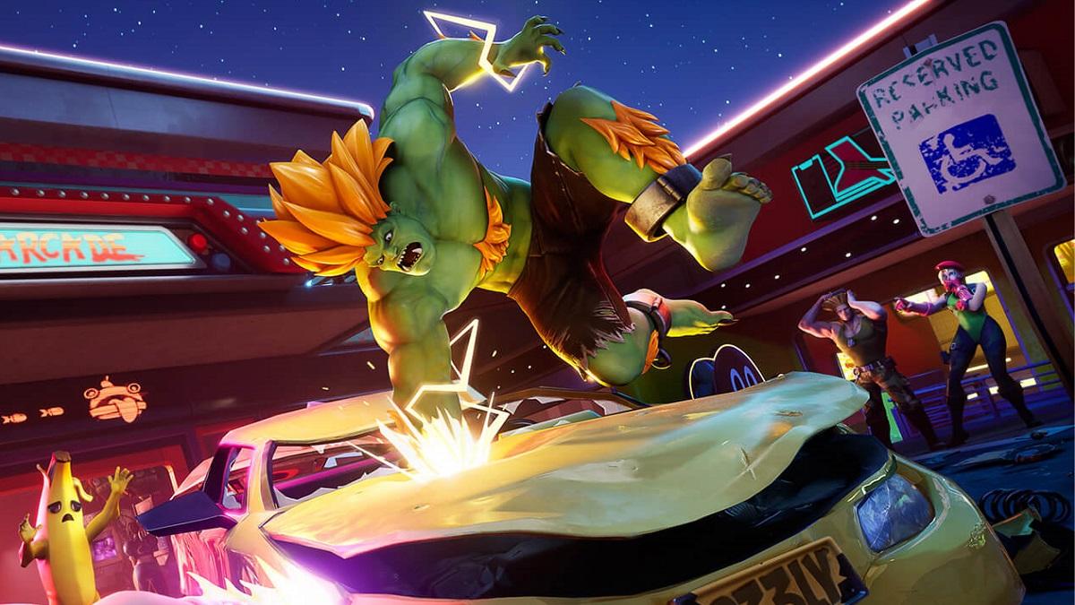 Fortnite's bringing Street Fighter's Blanka and Sakura to the game