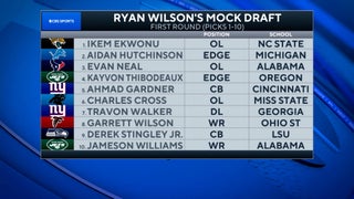2022 NFL Draft: Giants make a trade in Chris's final mock draft