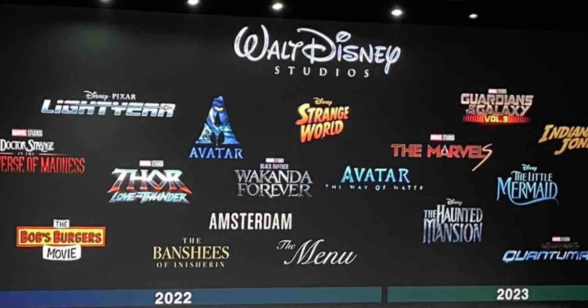 Disney Releases 20222023 Movie Slate Image