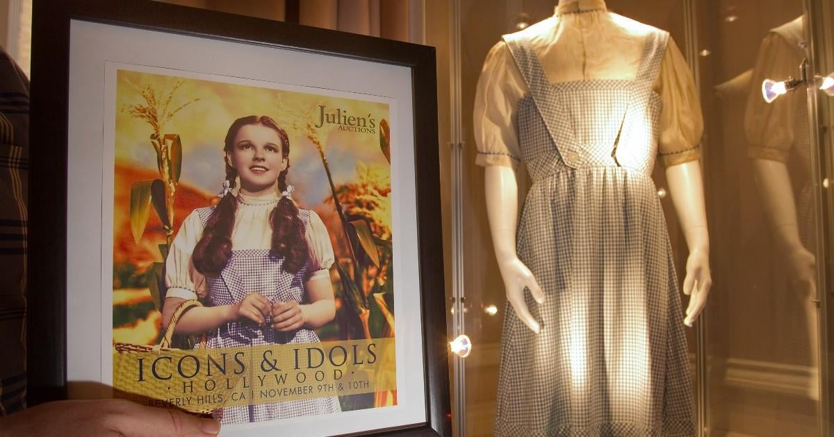 Judy Garland’s Long-Lost ‘Wizard of Oz’ Dress Found After 4 Decades