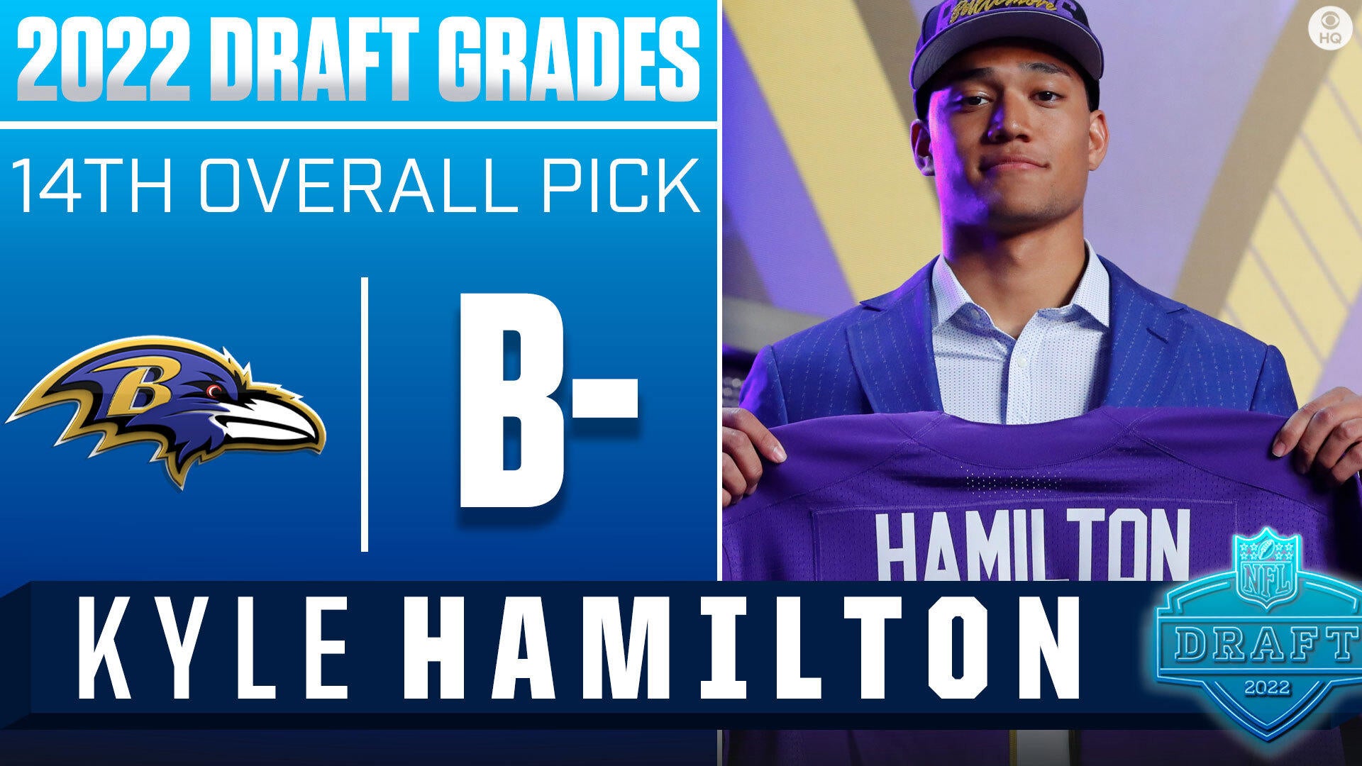 NFL Draft results 2022: Ravens pick Kyle Hamilton with No. 14 pick