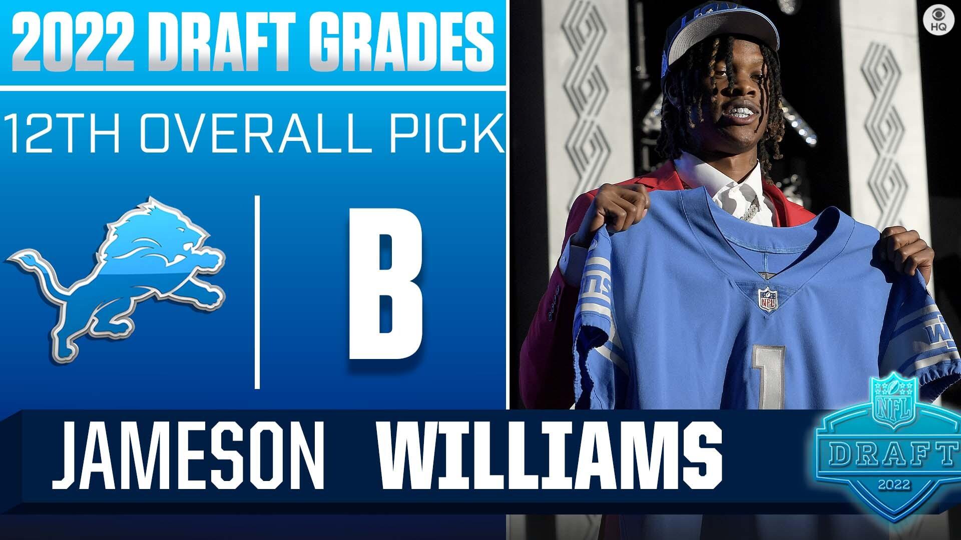 NFL fans react to first-round pick Jameson Williams' hilarious photos from  Detroit Lions reveal