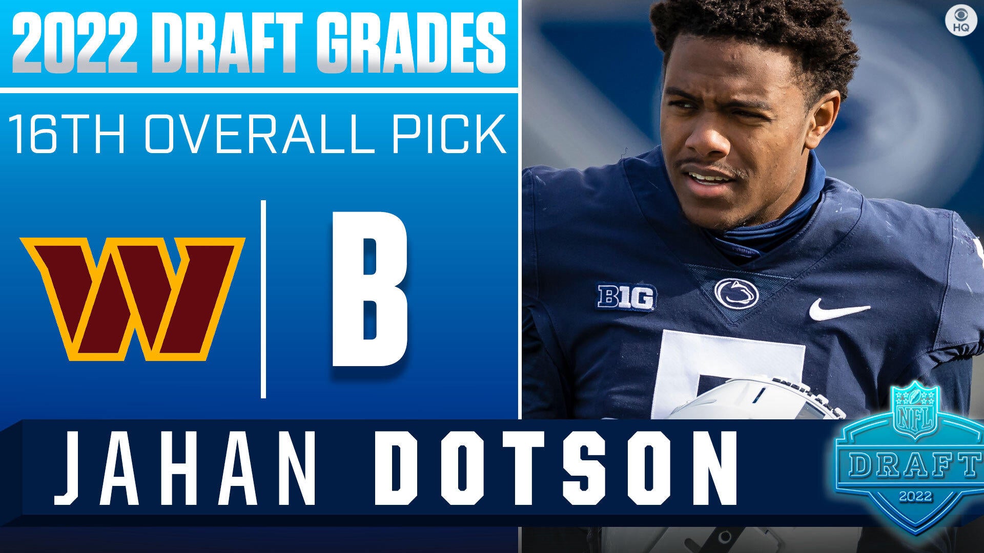 Washington In 60: Jahan Dotson on Draft Night