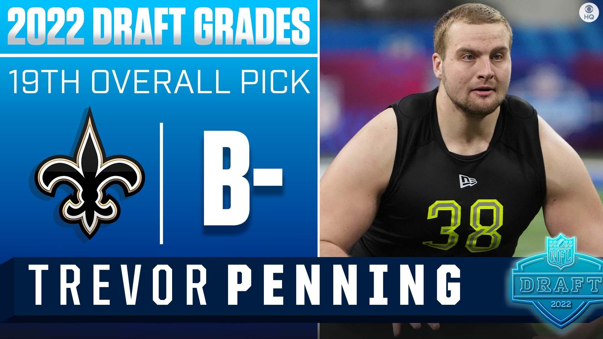 NFL Draft Reaction: Saints Select Trevor Penning With No. 19 Overall Pick 
