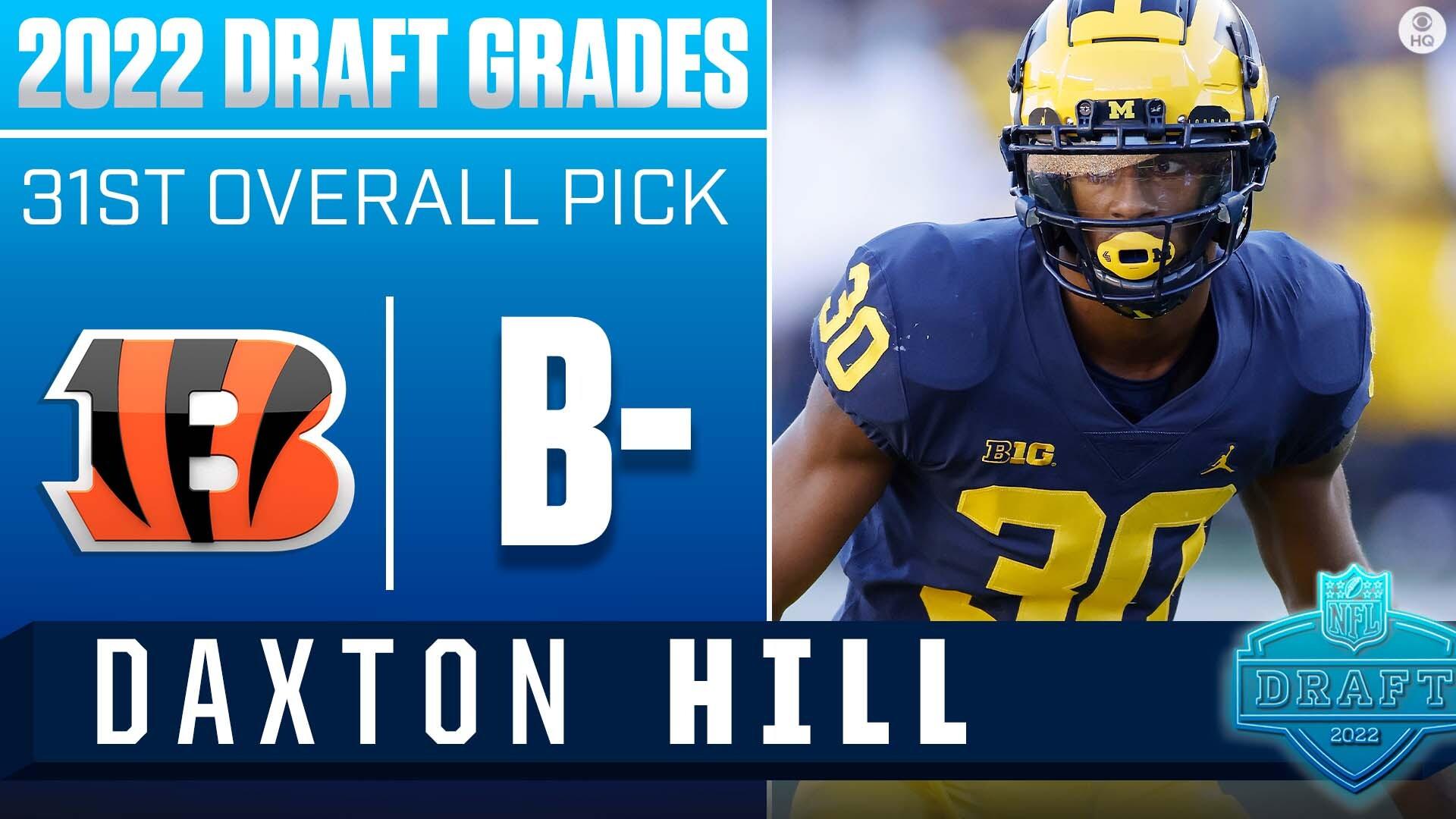 NFL Draft Round 1: Cincinnati Bengals Select Daxton Hill With No. 31st  Overall Pick 
