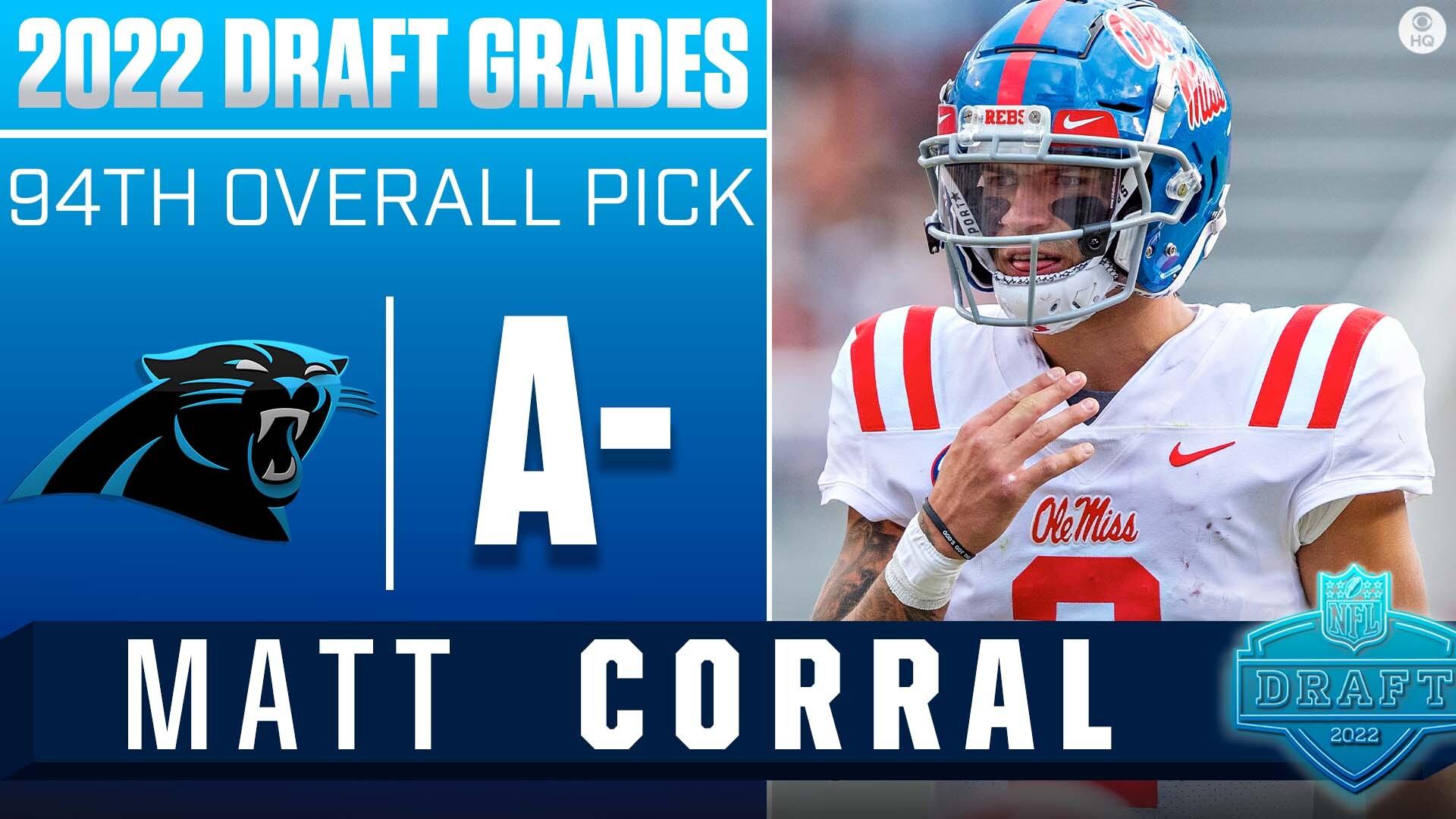 NFL Draft Reaction: Carolina Panthers Select Matt Corral With 94th Overall  Pick 