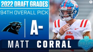 Around The NFL on X: Carolina Panthers select QB Matt Corral No