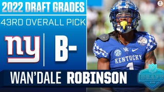 Giants select Wan'Dale Robinson in 2022 NFL Draft: Fantasy Football and  Dynasty outlooks, more 