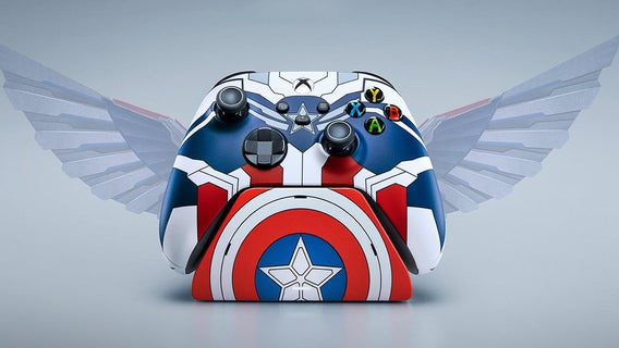 razer-captain-america-xbox-conroller-top