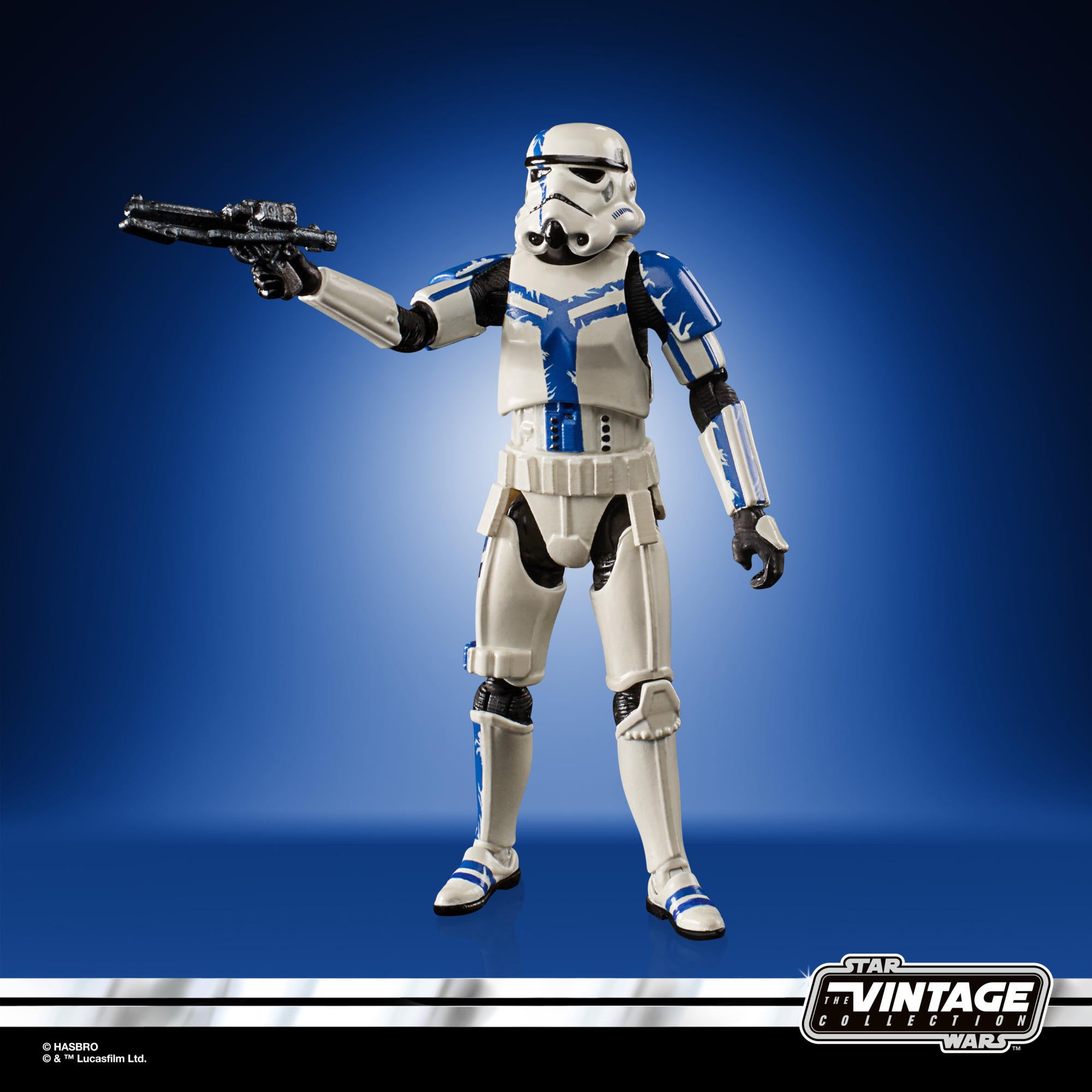 Star Wars the clone wars Trooper Red 3,75inch Hasbro  episode.2 