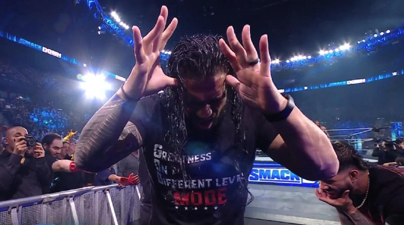 Roman Reigns Return To WWE Smack Down Amid Chaos In The Blood Line All Over  Print Shirt - Mugteeco