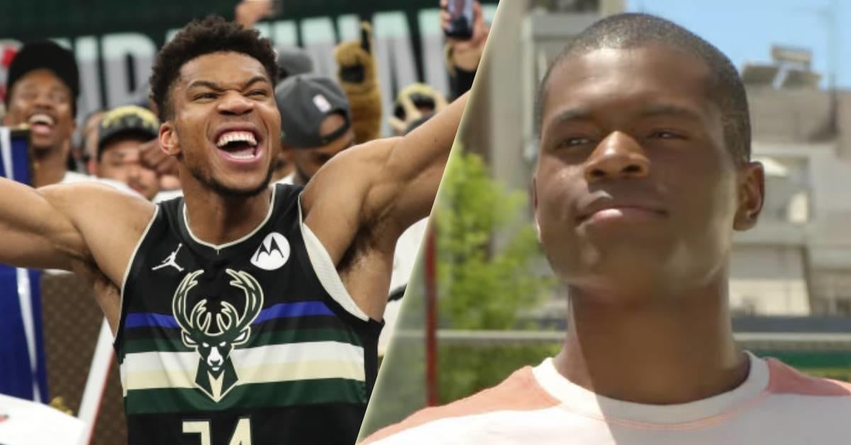 Giannis Antetokounmpo Shares Inspiring Message During 'Rise' Movie