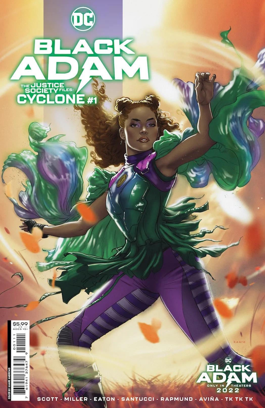Black Adam: Non-Binary Performer Quintessa Swindell To Play Cyclone aka Maxine Hunkel - Bounding Into Comics