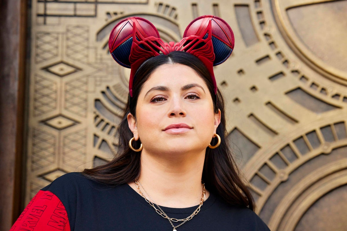 Disney Parks Marvel Wanda Maximoff Scarlet Witch Minnie Mouse Ears Headband  NWT