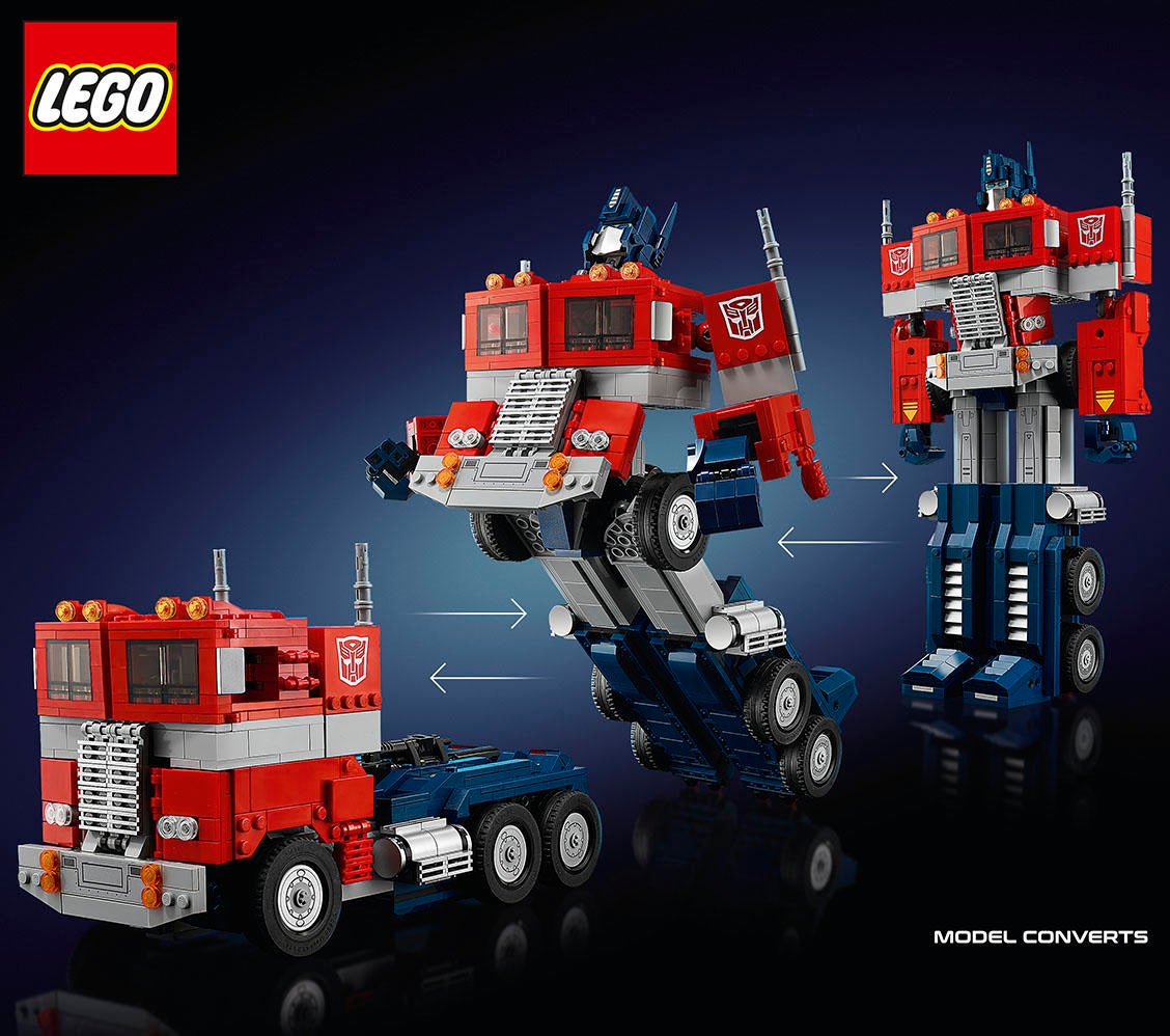 Lego transformers optimus deals prime