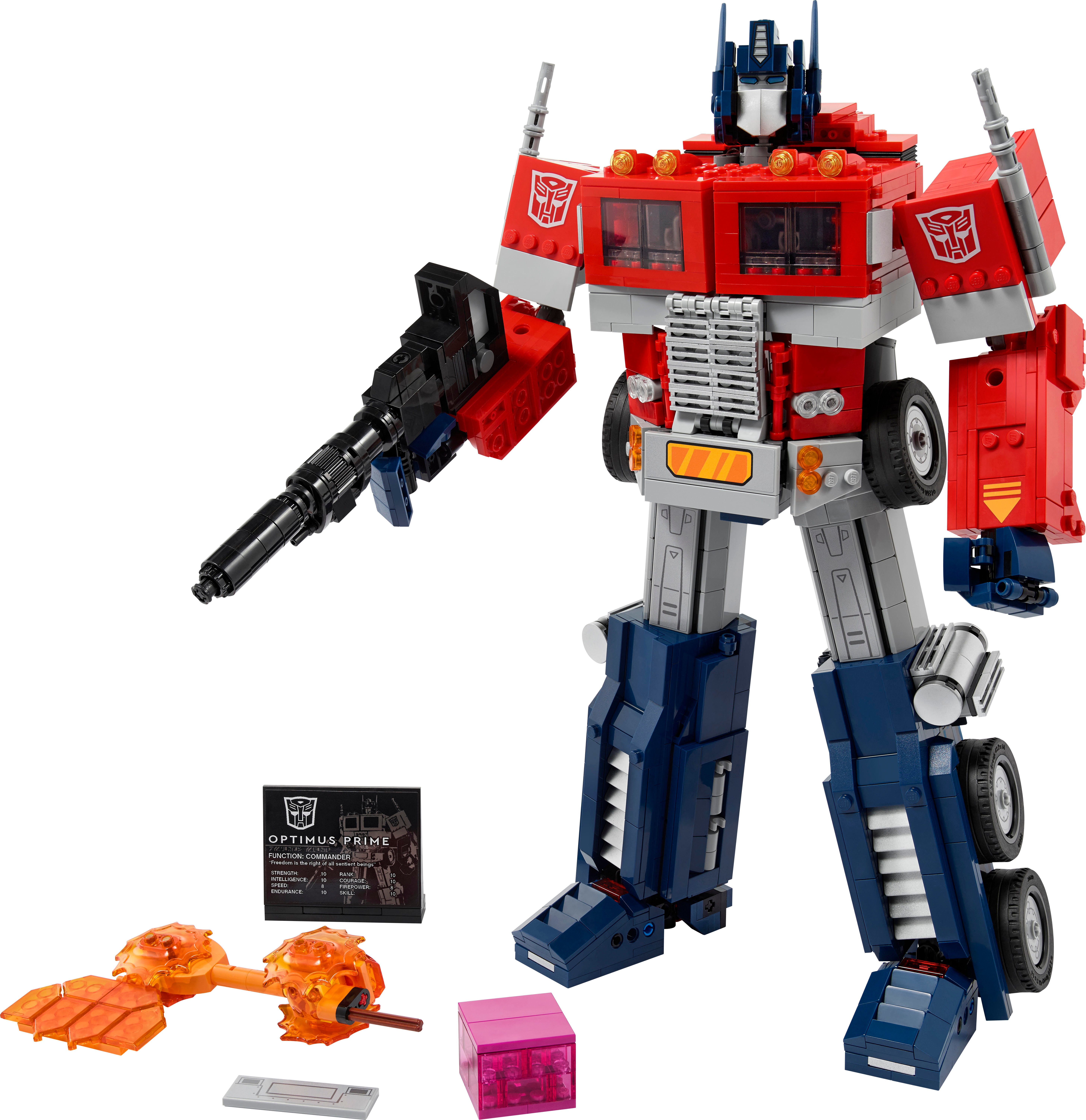 lego transformers optimus prime