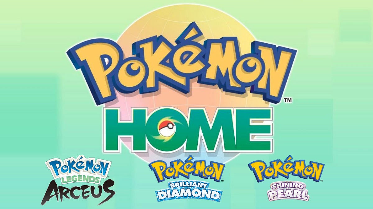 Pokemon Home Now Supports Legends Arceus, Brilliant Diamond and