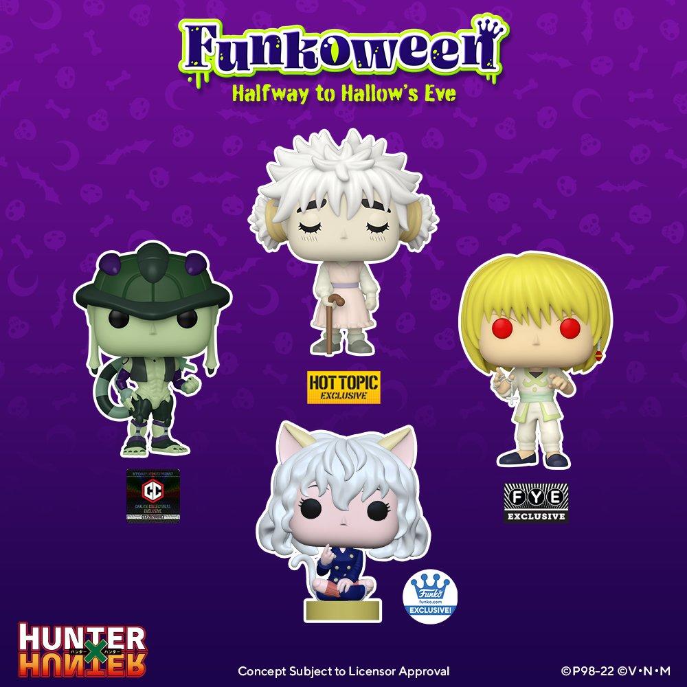 Hunter x Hunter Gets a New Wave of Funko Pops at Funkoween 2022