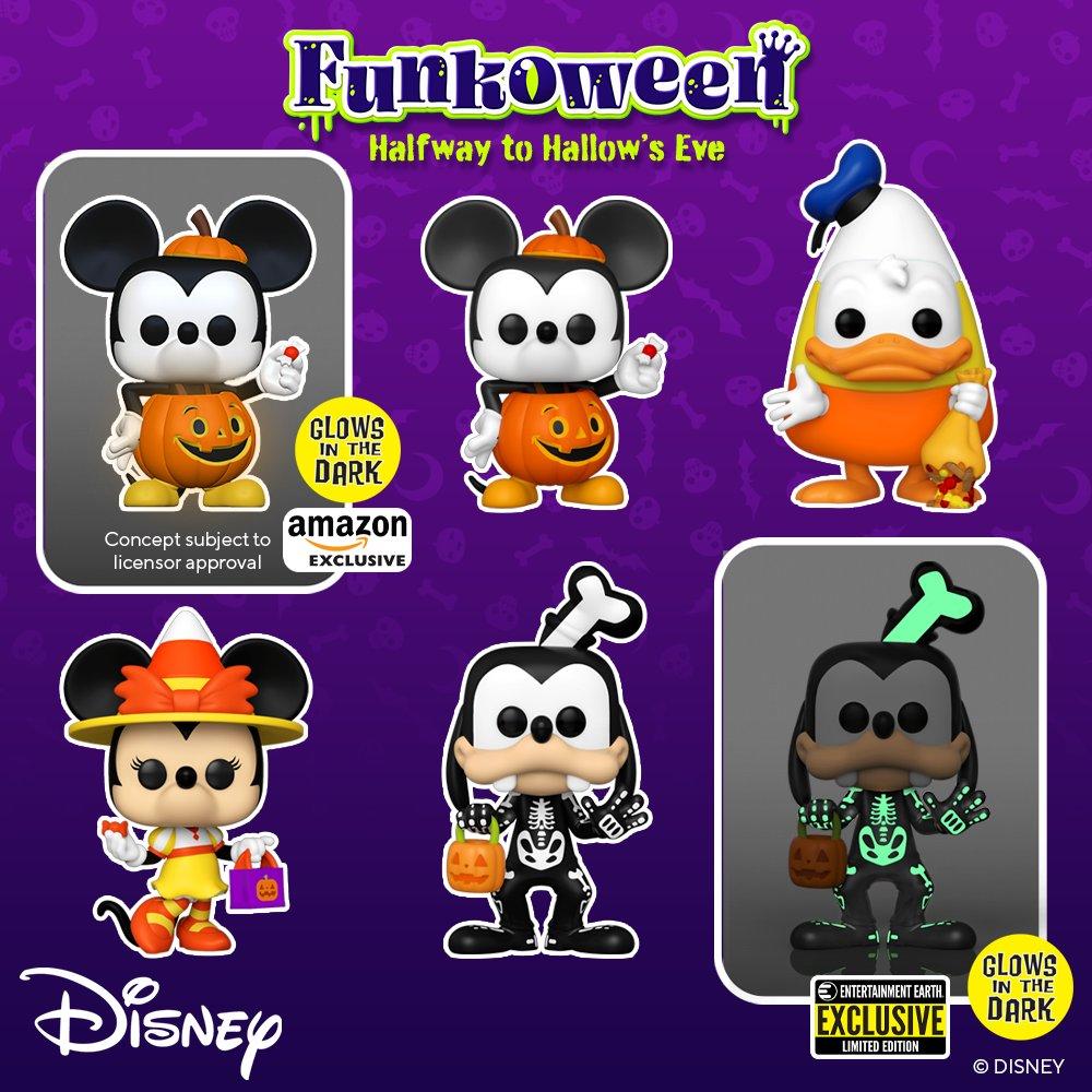 Disney Trick Or Treat Funko Pops Launch At Funkoween 22
