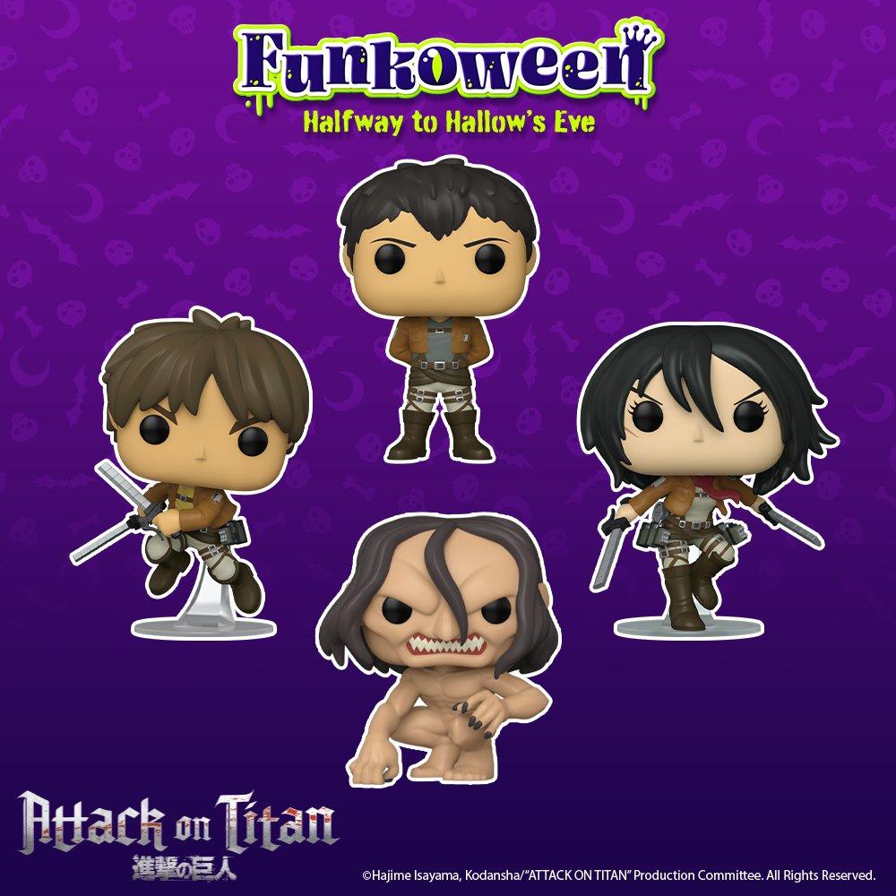 attack on titan funko pop