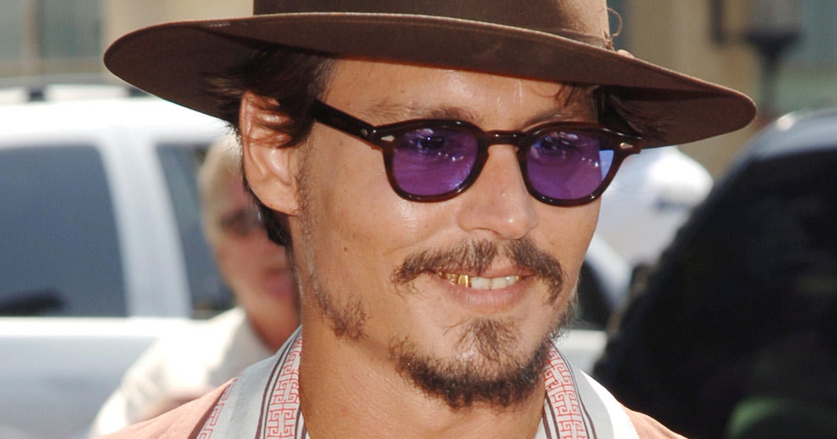 Johnny depp cheap purple sunglasses